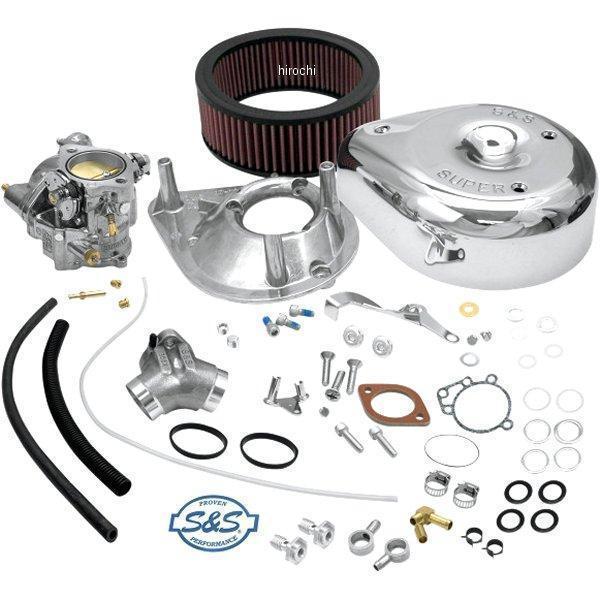 【メーカー在庫あり】 S&S スーパーE キャブ コンプリートキット w/マニホールド 91年-03年 XL 11-0409 HD店