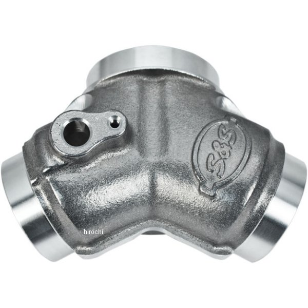 【メーカー在庫あり】 S&S CVキャブ用マニホールド #410 99年-05年 ツインカム 48mm 160-0001A HD店