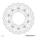モトマスター MOTO-MASTER フロント フレイム ステンローター ブラックインナー φ310/右 YZF-R6/YZF-R1 MM112046SB HD店(2)