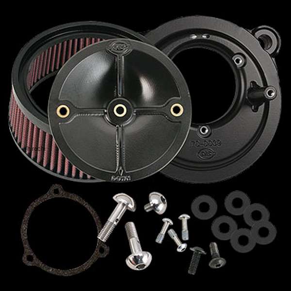 【メーカー在庫あり】 S&S ステルスエアクリーナーキット カバー無しストットルバイワイヤ 70mm B2 170..