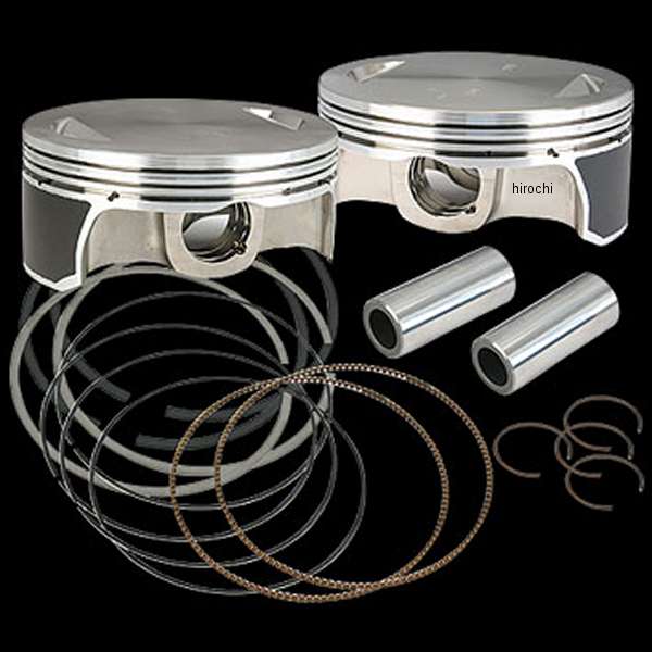 【メーカー在庫あり】 S&S 4-1/8インチ 鍛造ピストンキット +.010インチ 920-0047 HD店