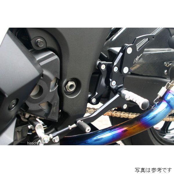 ノジマエンジニアリング バックステップ 4ポジション 11年-18年 Ninja1000 ABS NJ-BS634B HD店