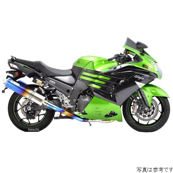 ノジマエンジニアリング HEATチタン フルエキゾースト 4-1-2SC 12年-15年 ZX-14R US NTX645GTHW-CLK HD店