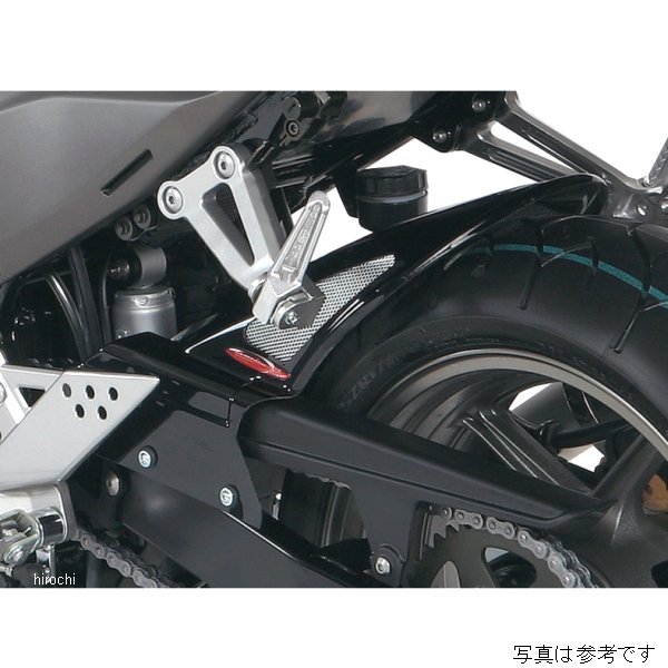 パワーブロンズ Powerbronze リアフェンダー ブラック メッシュシルバー 201-K109-603 HD店