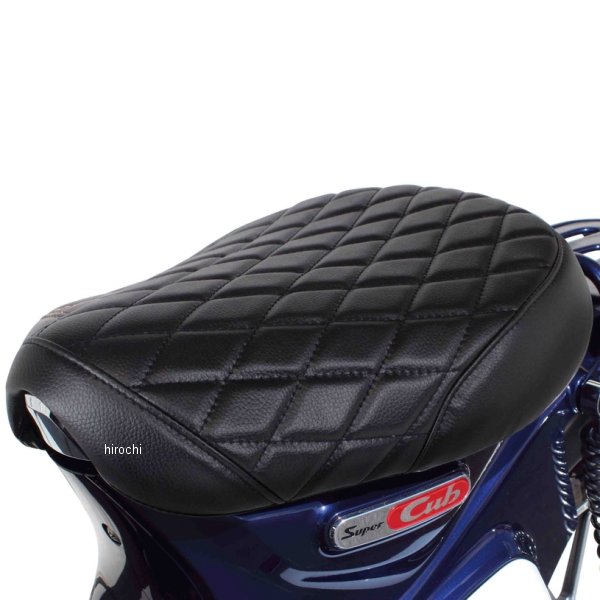【メーカー在庫あり】 SP武川 クッションシートカバー ダイヤモンドステッチ スーパーカブC125 黒 09-11-0251 HD店