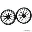 グライド GLIDE アルミ鍛造ホイール S18 フロント F250-19 グロスブラック 08年-15年 XL883/1200 31790030 HD店(2)