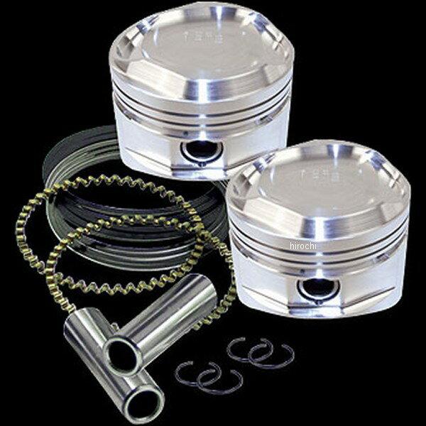 【メーカー在庫あり】 S&S ピストンセット 3-5/8インチ +.020インチ 84年-99年 ビッグツイン 92-1112 H..