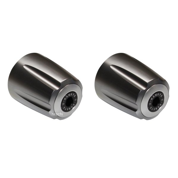 【メーカー在庫あり】 ユーカナヤ U-KANAYA アルミビレットハンドルバーエンド グルーヴタイプ 16年以..