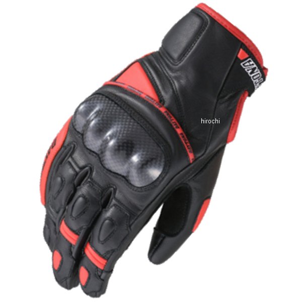 【メーカー在庫あり】 HBG-036 デイトナ ヘンリービギンズ スポーツショートグローブ S 黒/赤 Lサイズ 15823 HD店