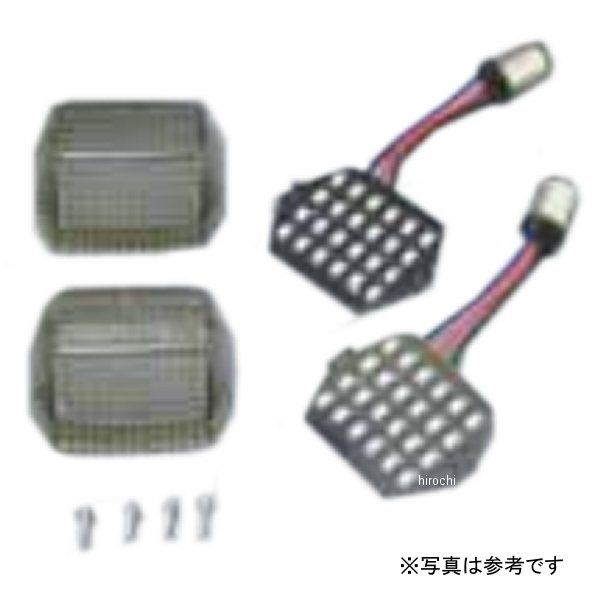 ポッシュ POSH LEDウインカーカスタマイジングキット シーケンシャル切換タイプ補修キット GPZ900R ポジション無 スモーク 483985-05 HD店