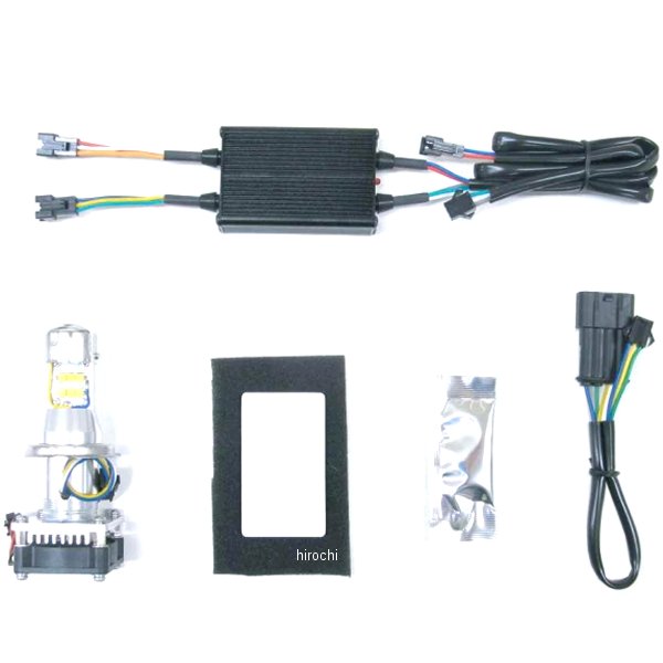 プロテック PROTEC H4LEDヘッドライトバルブキット ライトレス 3000k LHL-K02 18年以降 Z900RS/CAFE 64015-02 HD店(2)