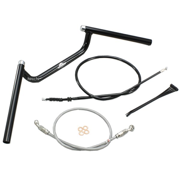 ハリケーン コンドル ハンドルセット Z250 黒 H714-020B HD店