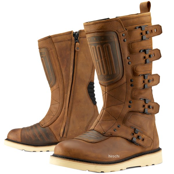 アイコン ICON ブーツ ELSINORE 2 茶 12サイズ 3403-1229 HD店