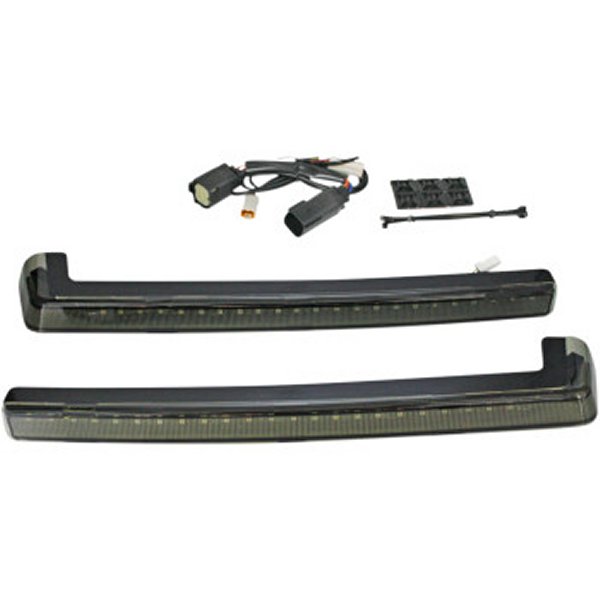 【USA在庫あり】 カスタム ダイナミクス LEDツアーパックアーム 14年以降 FLHT スモーク 2040-2502 HD店