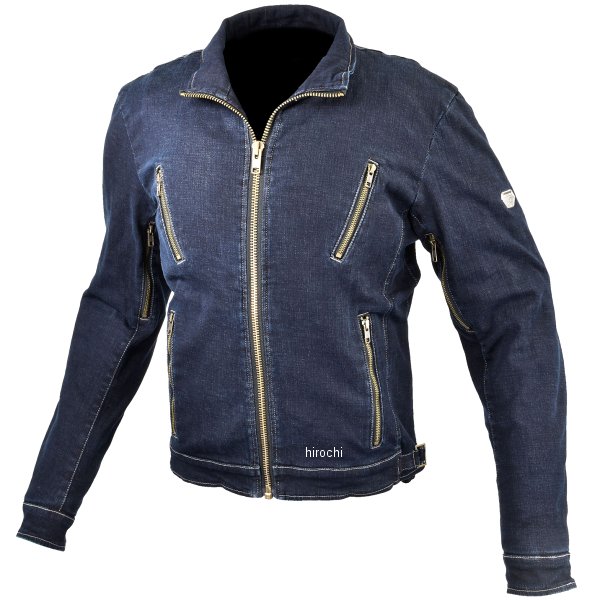 【メーカー在庫あり】 JK-153 コミネ KOMINE 春夏モデル プロテクトデニムシングルジャケット ディープインディゴ Sサイズ 07-153 HD店