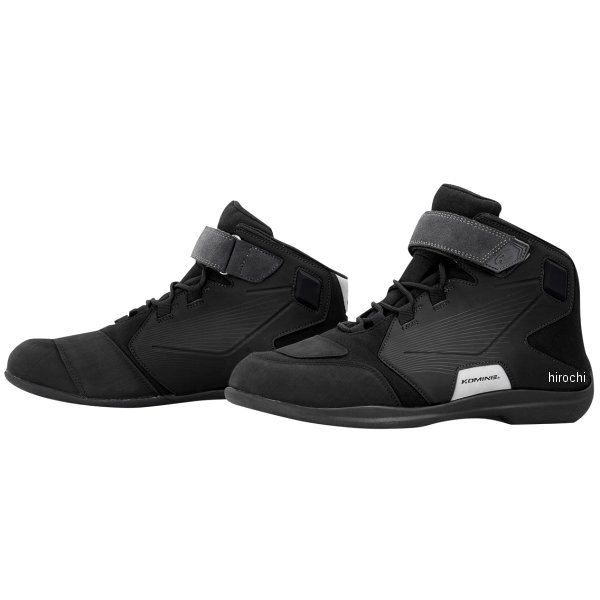【メーカー在庫あり】 BK-088 コミネ KOMINE ウォータープルーフライディングシューズ ソリッドブラック 27.5cm 05-088 HD店