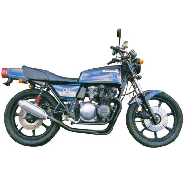 エムテック中京 M-TEC中京 MRS フルエキゾースト モナカ Z400FX 黒 ZPM-K40-040B HD店
