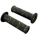 【メーカー在庫あり】 #717 プログリップ PRO-GRIP グリップ 貫通 スーパーバイク 緑/黒 98040 HD店