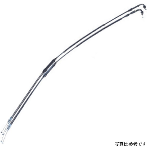 JBパワー JB POWER スロットルワイヤー 戻し側 2股タイプ 1380mm 326-G03RH HD店