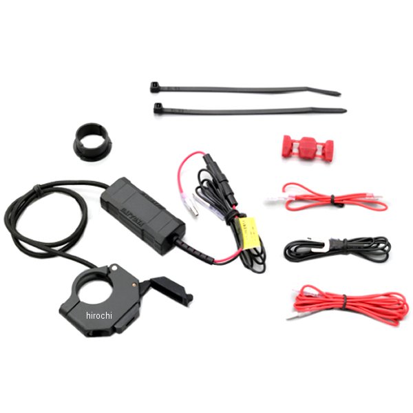 【メーカー在庫あり】 デイトナ バイク専用電源 スレンダーUSB タイプC 17214 HD店