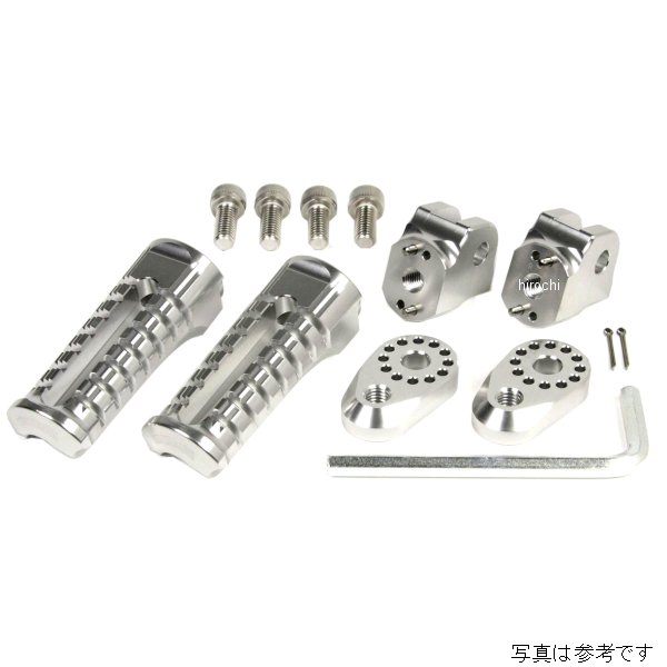 【メーカー在庫あり】 SP武川 アジャスタブルステップキット ノーマルステップ シルバー ホンダ専用 06-13-0094 HD店
