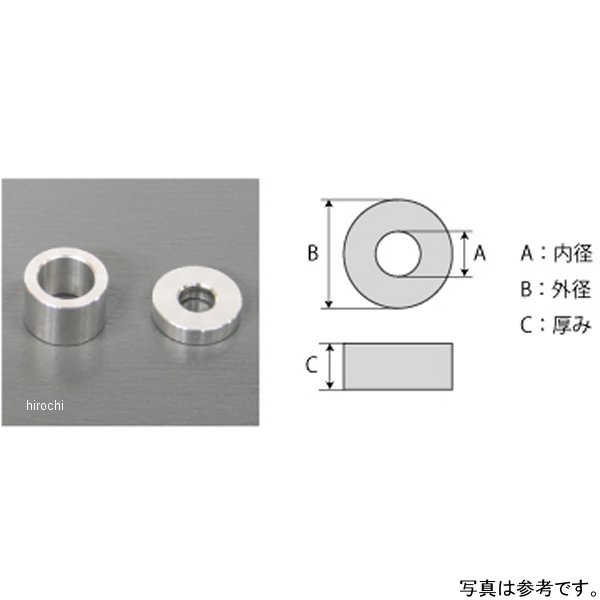 アクティブ ACTIVE ブレーキホース 専用カラー 外径12mm 内径6.5mm 厚さ16mm 14990074 HD店