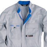 【メーカー在庫あり】 ヤマハ純正 ワイズギア OM-710 アクトフィットメカニックスーツ ライトグレー BL..