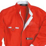 【メーカー在庫あり】 ヤマハ純正 ワイズギア OM-710 アクトフィットメカニックスーツ 赤 BLサイズ 907..