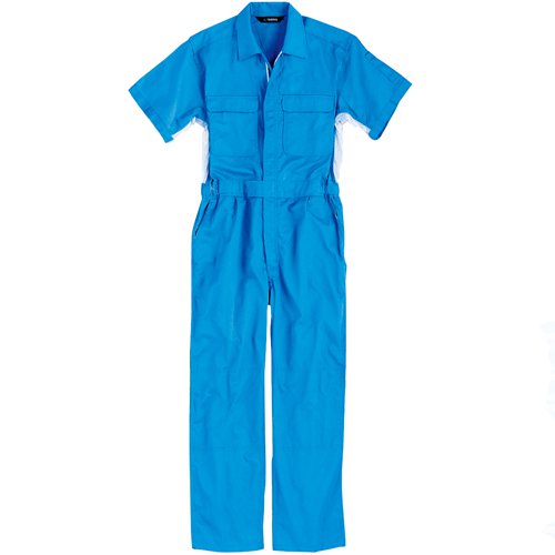 【メーカー在庫あり】 ヤマハ純正 ワイズギア OM-713 クールメッシュスーツ サックスブルー Lサイズ 90..