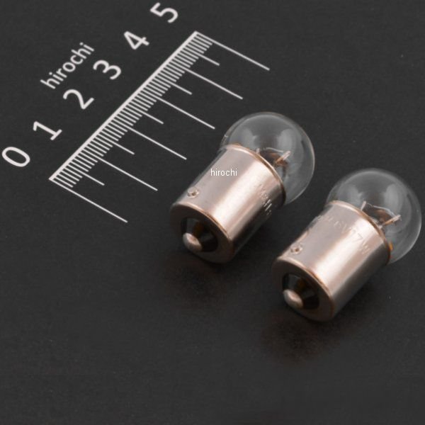 【メーカー在庫あり】 M&H マツシマ 口金シングル球 6V17W ウインカー/ストップ球 ...