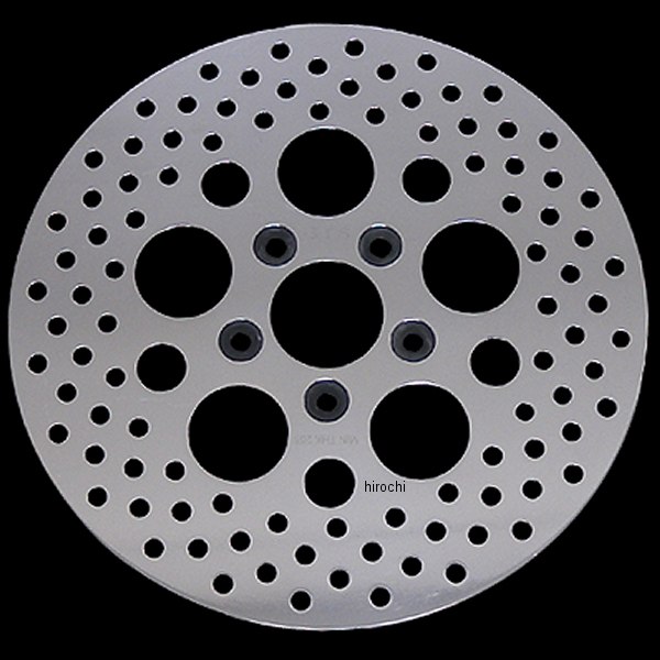 【メーカー在庫あり】 ジーティーエス G.T.S ドリルドステンレスローター リア ミラーポリッシュ 00347..