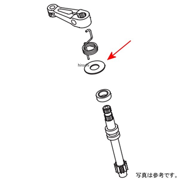 SP武川 プレーンワッシャー (10mm/10個) 00-00-0618 HD店