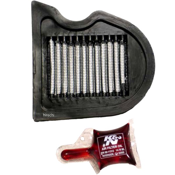 K&N リプレイスメント エアフィルター 03年-08年 KSR110、02年-10年 KLX110 KA-1102 HD店