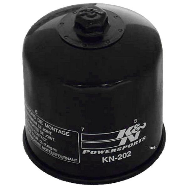 K&N オイルフィルター CBX750、CBX750F、V45 MAGNA、VF1000F、VF1000R、VF750F、VF750、EX500、VN750 KN-202 HD店