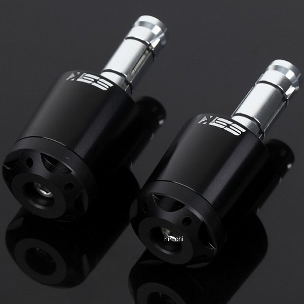 スピードラ SPEEDRA アルミハンドルバーエンド タイプA GSX-S1000/F 黒 ABEOP02BK HD店