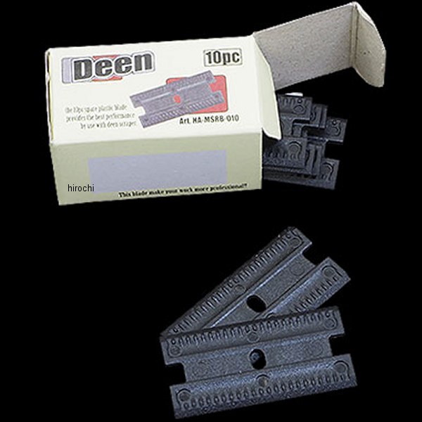 【メーカー在庫あり】 ディーン DEEN ミニスクレッパー用 交換プラスチックブレード DN-MSPB-001 HD店