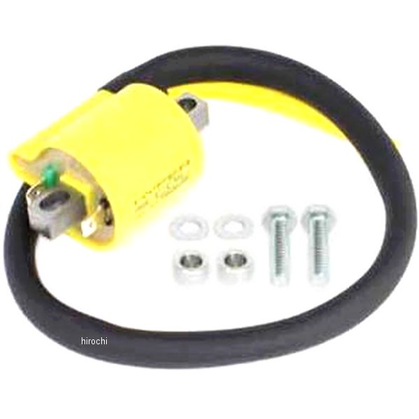 【メーカー在庫あり】 SP武川 ハイパーイグニッションコイル 500mm グロム、MSX グロム 黄 05-02-0061 ..
