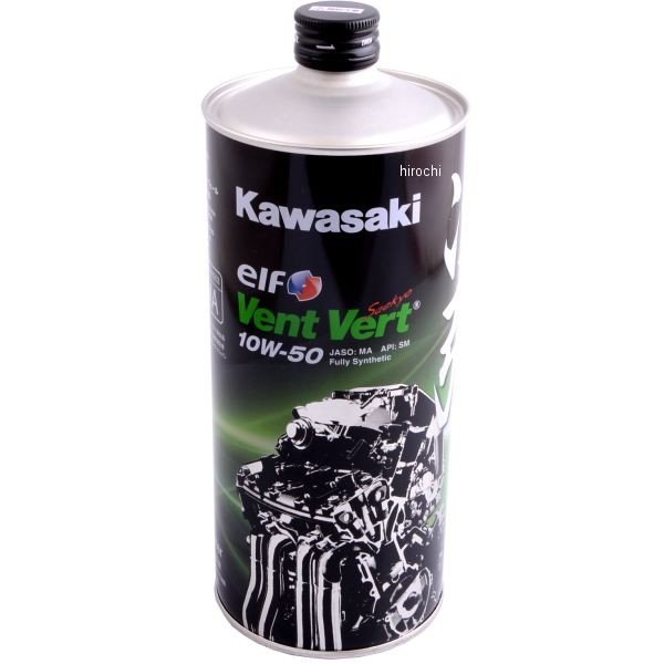 カワサキ純正 1L VENTVERT SM 10Wー50 SAE J0ELF-K111 HD店