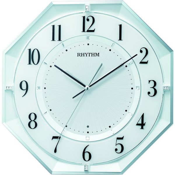 【メーカー在庫あり】 リズム(株) RHYTHM リズム 電波掛時計 8MY552SR03 HD店