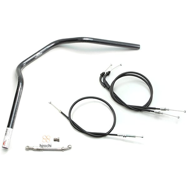 ハリケーン POLICE3ハンドルセット BK CB125R H033-067B HD店