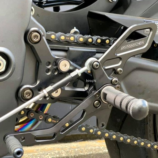 ストライカー STRIKER オプションパーツ 逆チェンジキット 20年以降 KAWASAKINinja ZX-25R/SE ブラックハードアルマイト SS-R97064260 HD店