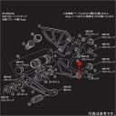 シフトアップ バックステップカラー D-12.5 L-5カラー:ブラック※写真は参考です。実際の製品と異なる場合がございます。パーツナンバーをお確かめください。201600-6C楽天 HD店　