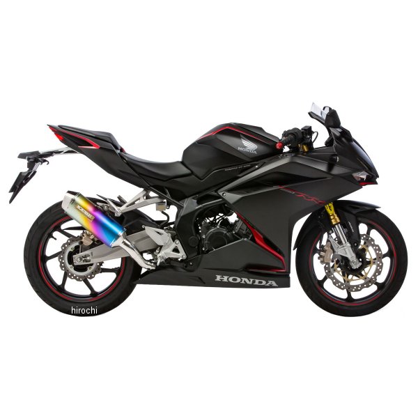 モリワキ スリップオンマフラー 17年、20年 CBR250RR アノダイズドチタニウム 01810-6K1P8-10 HD店