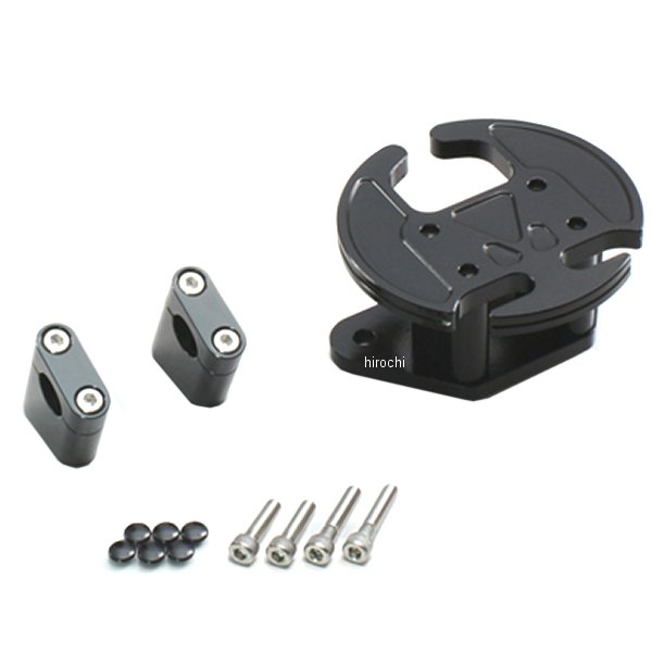 ハリケーン スクーター トップブリッジセットバックホルダー付 ブラック TMAX530 HT0649B HD店