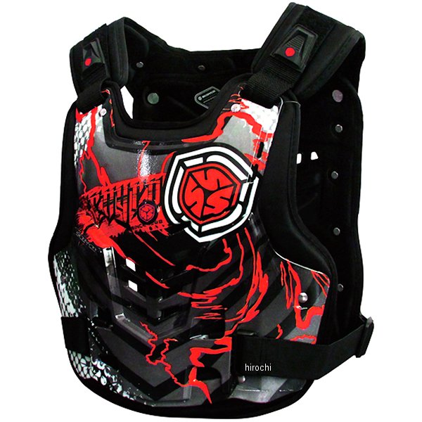 スコイコ SCOYCO FORWARED モトクロスボディプロテクター 赤 Mサイズ AM06-RD-M HD店