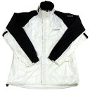 【メーカー在庫あり】 ティーズ T's TSR-304 レインスーツ 白/黒 3Lサイズ 02230424 HD店(2)