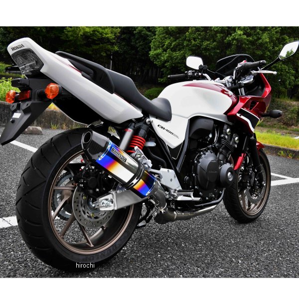 ビームス BEAMS スリップオンマフラー CORSA-EVO2 CB400SF CB400SB 2BL-NC42 ヒートチタン G184-65-P6J HD店