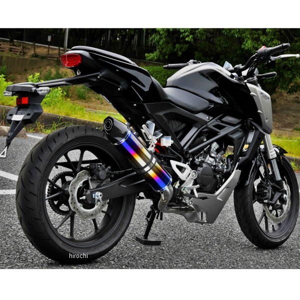 ビームス BEAMS フルエキゾースト CROSS-EVO 18年 CB125R ヒートチタン G182-55-S1J HD店