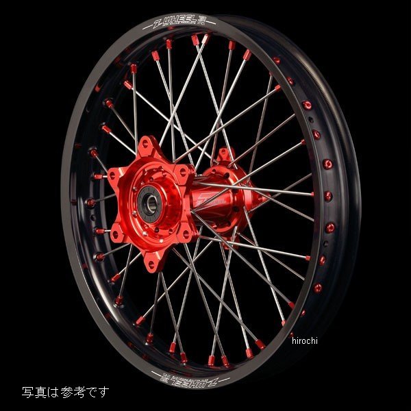 【メーカー在庫あり】 ズィーウィール Z-WHEEL AR1 ホイールキット リア ステンレススポーク KX'03-,KXF'04-,KLX450'08- グリーン ハブ 2.15-18 W21-53151 HD店