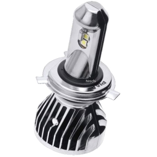 ピア PIAA 2輪 ヘッドライト用LEDバルブ H4タイプ 6000K 12V 24/24W MLE6 HD店